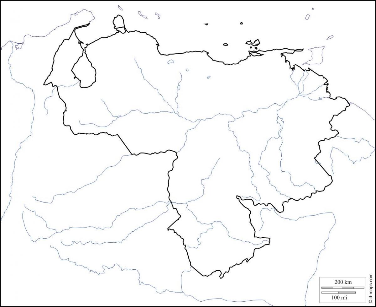venezuela lege kaart
