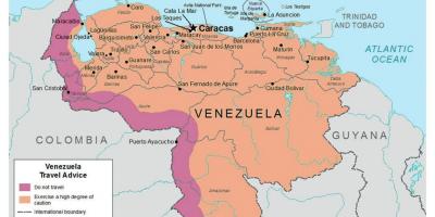 Venezuela in de kaart
